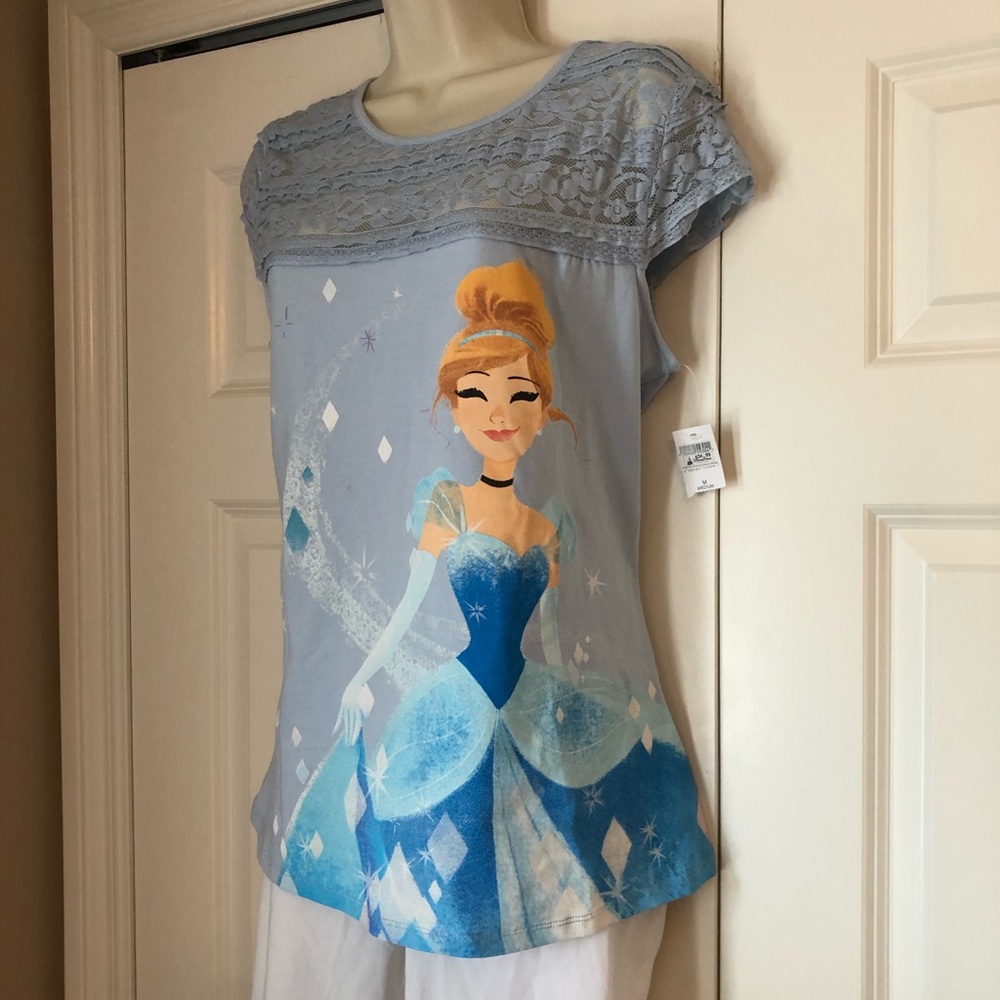 NWT Disney parks Cinderella top size medium - Picture 2 of 4